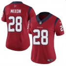 Women's Houston Texans #28 Joe Mixon Red Vapor Untouchable Limited Stitched Jersey