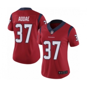 Women's Houston Texans #37 Jahleel Addae Red Alternate Vapor Untouchable Limited Player Football Jersey