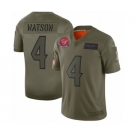 Women's Houston Texans #4 Deshaun Watson Limited Camo 2019 Salute to Service Football Jersey