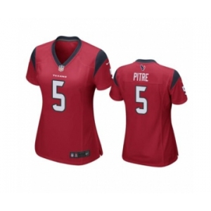 Women’s Houston Texans #5 Jalen Pitre Red Game Jersey