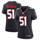 Women's Houston Texans #51 Will Anderson Jr. Navy 2024 Stitched Jersey