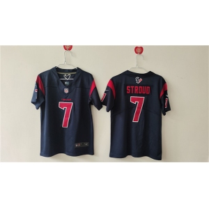 Women's Houston Texans #7 C.J. Stroud Navy Vapor Untouchable Limited Stitched Jersey