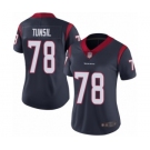 Women's Houston Texans #78 Laremy Tunsil Navy Blue Team Color Vapor Untouchable Limited Player Football Jersey