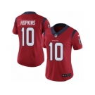 Women's Nike Houston Texans #10 DeAndre Hopkins Vapor Untouchable Limited Red Alternate NFL Jersey