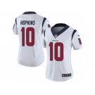 Women's Nike Houston Texans #10 DeAndre Hopkins Vapor Untouchable Limited White NFL Jersey