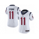 Women's Nike Houston Texans #11 Jaelen Strong Vapor Untouchable Limited White NFL Jersey