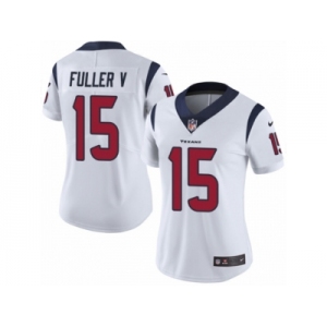 Women's Nike Houston Texans #15 Will Fuller V Vapor Untouchable Limited White NFL Jersey