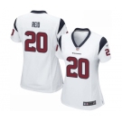 Women's Nike Houston Texans #20 Justin Reid Game White NFL Jersey