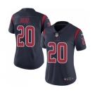 Women's Nike Houston Texans #20 Justin Reid Limited Navy Blue Rush Vapor Untouchable NFL Jersey