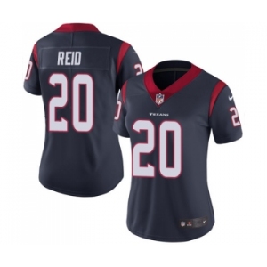 Women's Nike Houston Texans #20 Justin Reid Navy Blue Team Color Vapor Untouchable Elite Player NFL Jersey