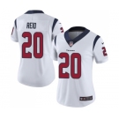 Women's Nike Houston Texans #20 Justin Reid White Vapor Untouchable Elite Player NFL Jersey