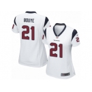 Women's Nike Houston Texans #21 A.J. Bouye Limited White NFL Jersey