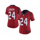 Women's Nike Houston Texans #24 Johnathan Joseph Vapor Untouchable Limited Red Alternate NFL Jersey