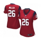 Women's Nike Houston Texans #26 Lamar Miller Game Red Alternate NFL Jersey