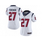 Women's Nike Houston Texans #27 D'Onta Foreman Vapor Untouchable Limited White NFL Jersey