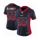 Women's Nike Houston Texans #55 Benardrick McKinney Limited Navy Blue Rush Drift Fashion NFL Jersey