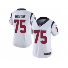 Women's Nike Houston Texans #75 Vince Wilfork Vapor Untouchable Limited White NFL Jersey