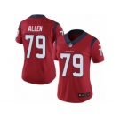 Women's Nike Houston Texans #79 Jeff Allen Vapor Untouchable Limited Red Alternate NFL Jersey