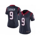 Women's Nike Houston Texans #9 Shane Lechler Vapor Untouchable Limited Navy Blue Team Color NFL Jersey