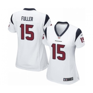 Women's Nike Texans #15 Will Fuller White Stitched NFL Jersey