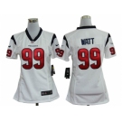 nike women nfl jerseys Houston Texans #99 Watt White [nike]