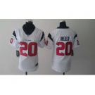 nike women nfl jerseys houston texans #20 ed reed white[nike]