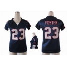 nike women nfl jerseys houston texans #23 foster blue[draft him ii top]