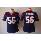 nike women nfl jerseys houston texans #56 cushing blue[nike limited]