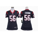 nike women nfl jerseys houston texans #56 cushing blue[nike]