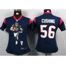 nike women nfl jerseys houston texans #56 cushing blue[portrait fashion]