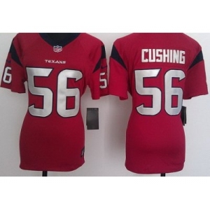 nike women nfl jerseys houston texans #56 cushing red[nike]