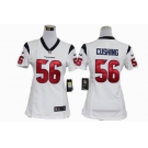 nike women nfl jerseys houston texans #56 cushing white[nike]