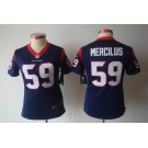 nike women nfl jerseys houston texans #59 mercilus blue[nike limited]