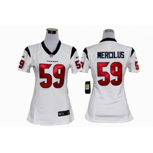 nike women nfl jerseys houston texans #59 mercilus white[nike]