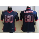 nike women nfl jerseys houston texans #80 a.johnson blue[nike drift fashion]