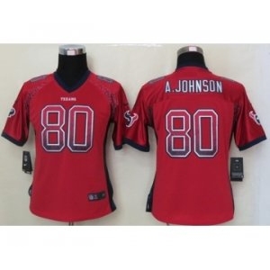 nike women nfl jerseys houston texans #80 a.johnson red[Elite drift fashion]