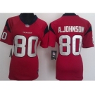 nike women nfl jerseys houston texans #80 a.johnson red[nike]