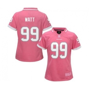 nike women nfl jerseys houston texans #99 watt pink[nike 2015]