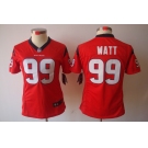 nike women nfl jerseys houston texans #99 watt red[nike limited]