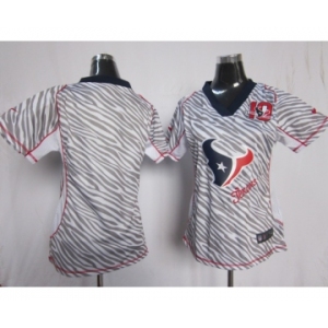 nike women nfl jerseys houston texans blank[fem fan zebra 10 anniversary]