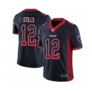Youth Houston Texans #12 Kenny Stills Limited Navy Blue Rush Drift Fashion Football Jersey