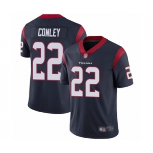 Youth Houston Texans #22 Gareon Conley Navy Blue Team Color Vapor Untouchable Limited Player Football Jersey