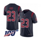 Youth Houston Texans #23 Carlos Hyde Limited Navy Blue Rush Vapor Untouchable 100th Season Football Jersey