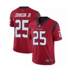 Youth Houston Texans #25 Duke Johnson Jr Red Alternate Vapor Untouchable Limited Player Football Jersey