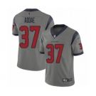 Youth Houston Texans #37 Jahleel Addae Limited Gray Inverted Legend Football Jersey