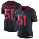 Youth Houston Texans #51 Will Anderson Jr. Navy 2024 2nd Alternate F.U.S.E Vapor Football Stitched Jersey
