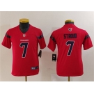 Youth Houston Texans #7 C.J. Stroud Red Vapor Untouchable Limited Stitched Jersey