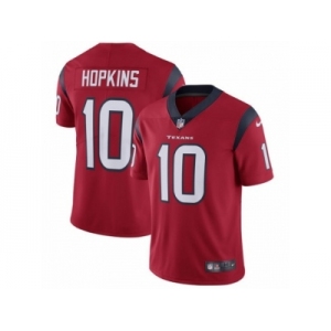 Youth Nike Houston Texans #10 DeAndre Hopkins Vapor Untouchable Limited Red Alternate NFL Jersey