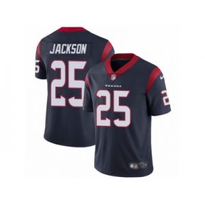 Youth Nike Houston Texans #25 Kareem Jackson Vapor Untouchable Limited Navy Blue Team Color NFL Jersey