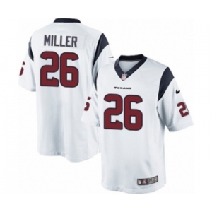 Youth Nike Houston Texans #26 Lamar Miller White NFL Jersey